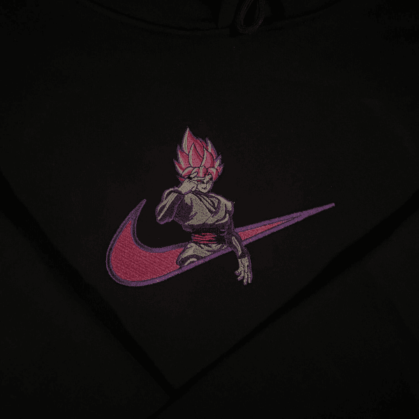 Sweat Dragon Ball Goku Black Rose